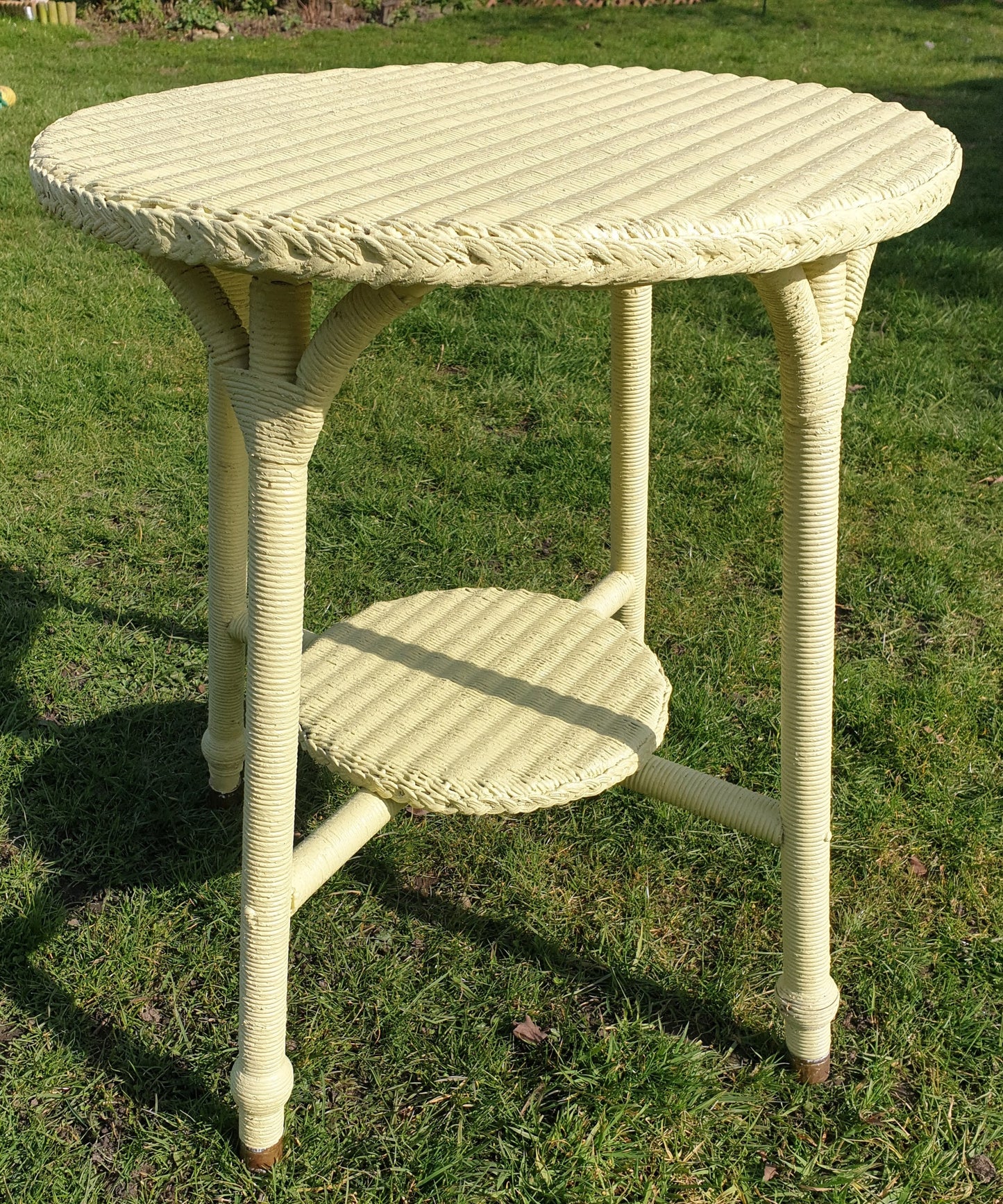 Lloyd Loom round side table