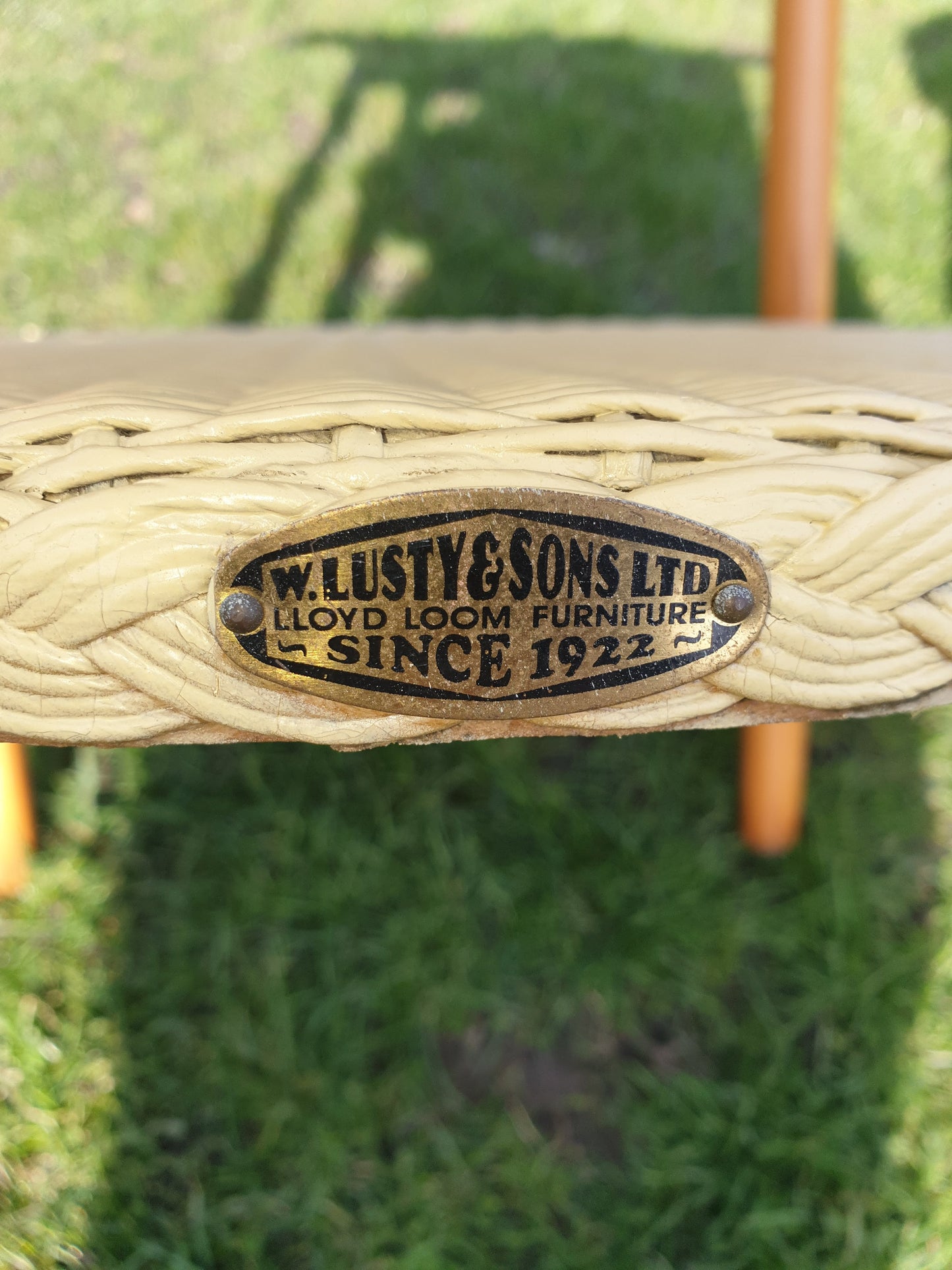 Lloyd Loom Cafe Royal Side Table