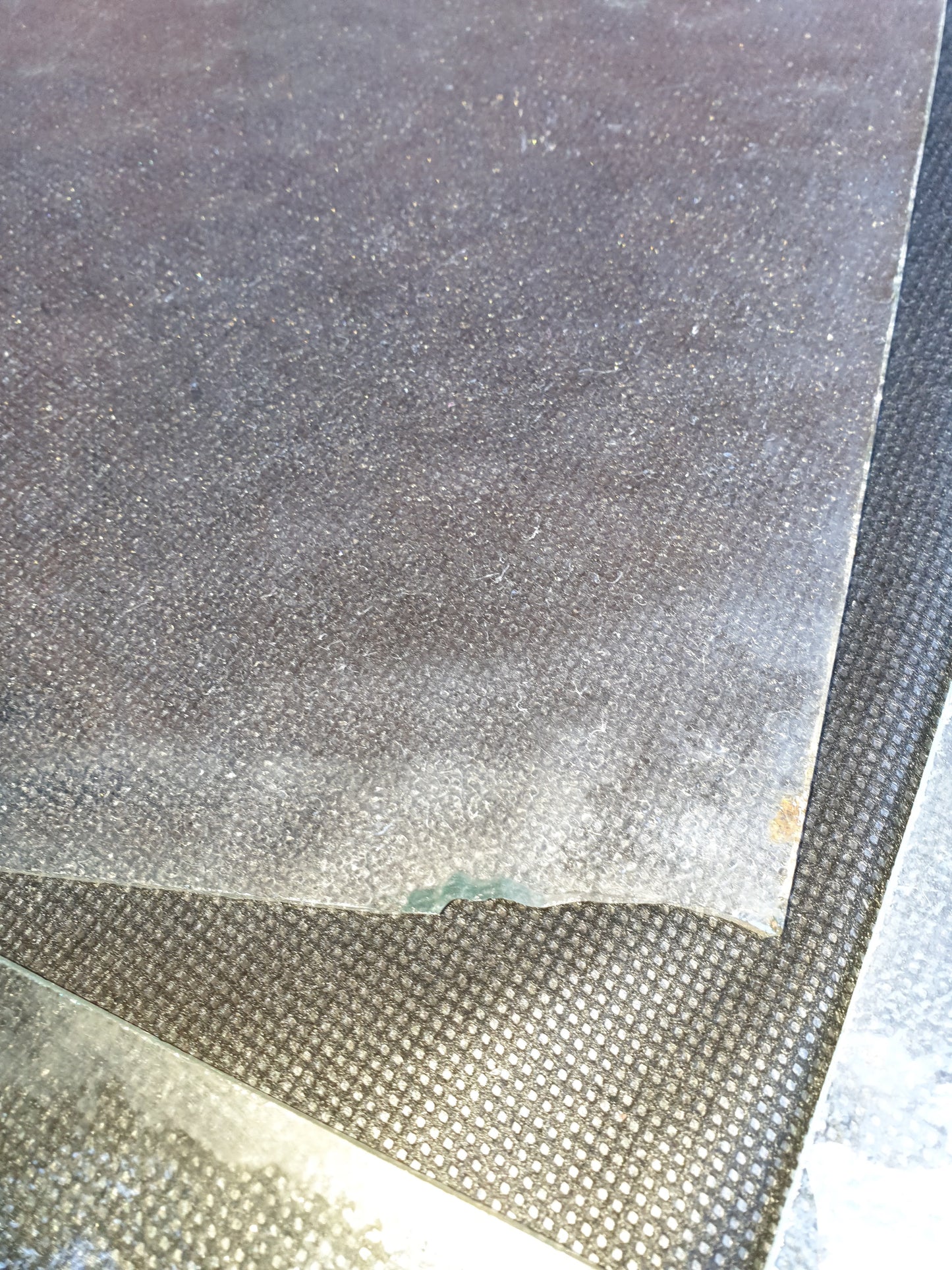 Antique wrought iron coach lamp