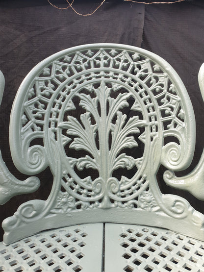 Cast Iron Ornate Chaperone Bench